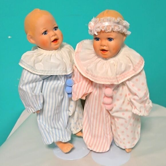 Vintage Seymour Mann Happy  Baby Boy Girl Lifelike Porcelain Doll Lot - Picture 11 of 12